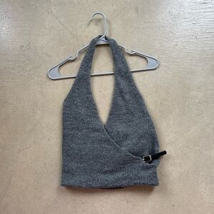 Zara Gray Halter Camisole